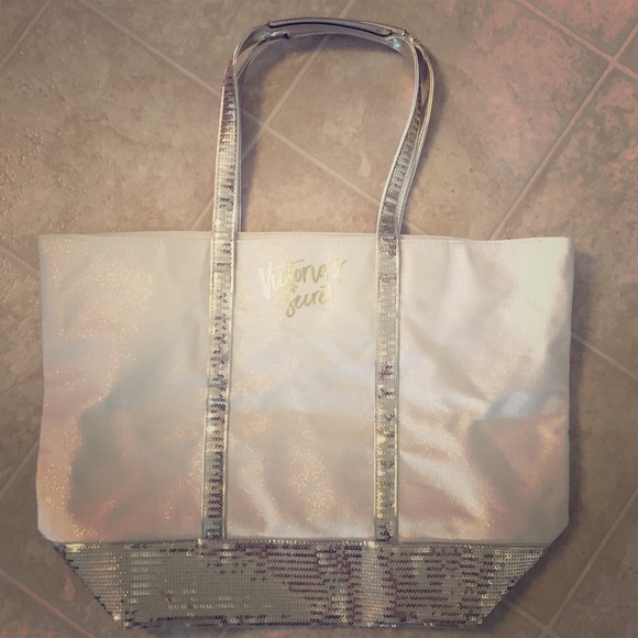 Victoria's Secret Handbags - Victoria’s Secret gold tote bag